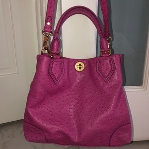 Marc Jacobs snakeskin purse.  12 x 7x 10.5